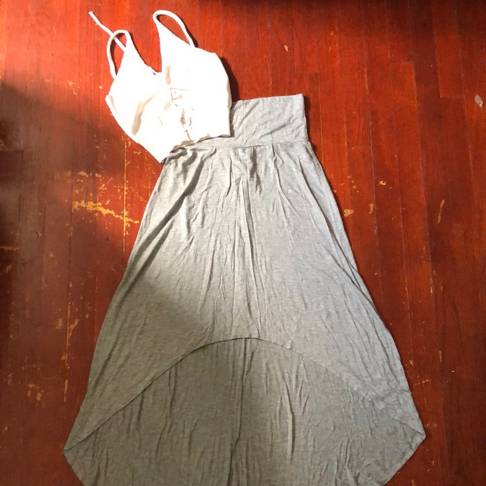 RUE21 foldover high-lo skirt